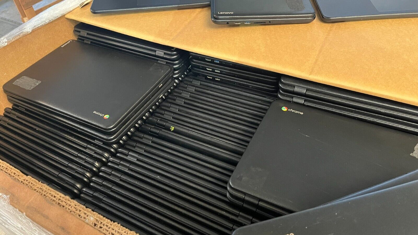 Lot of 1000 Lenovo N42  intel Celeron N3060 1.6GHz 4GB , 16GB SSD 14" Chromebook